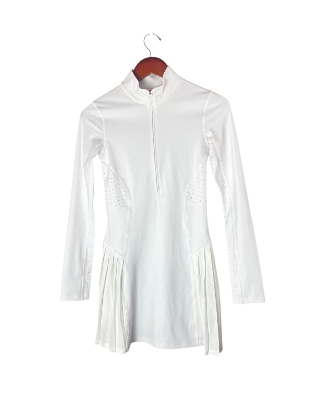Wilson All Court Long Sleeve Tennis Dress in White Size XS - Picture 1 of 11
